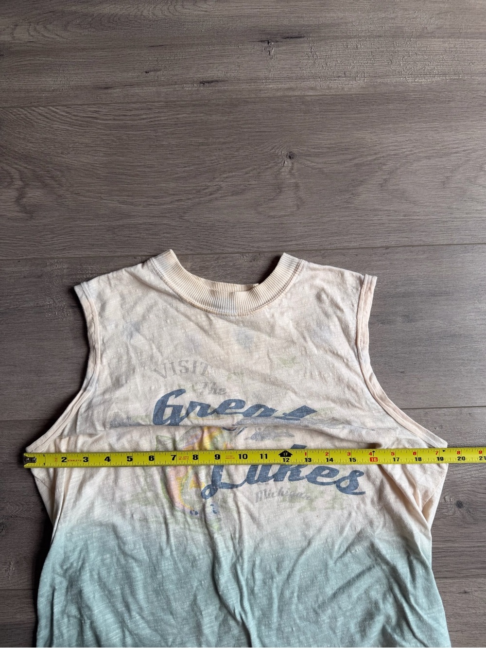 Pilcro Great Lakes graphic tank top - size medium - Picture 5 of 6
